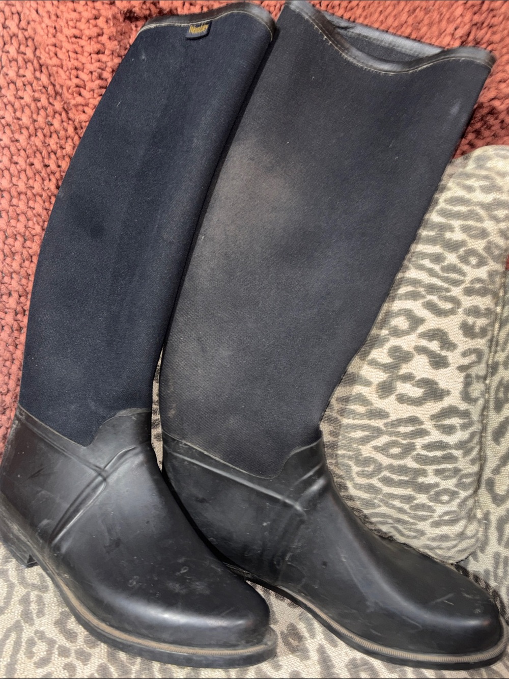Wembley pull on dress boots muck boots riding boots schooling boots 42